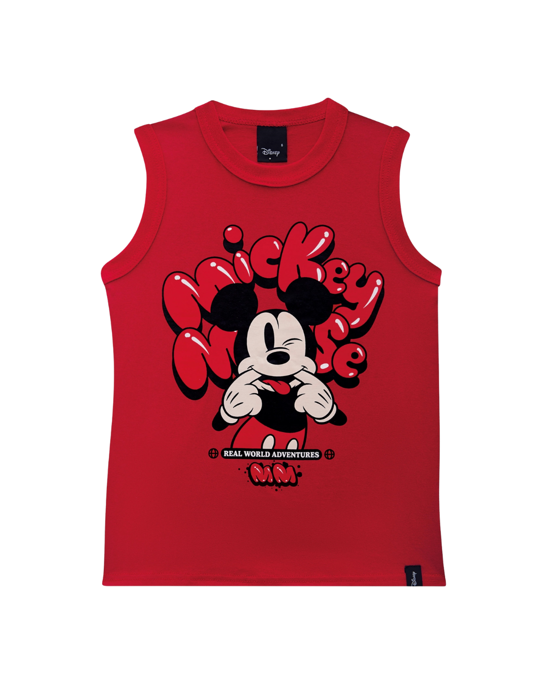 Regata Infantil Menino Mickey Mouse Disney Em Algodão Malwee Kids