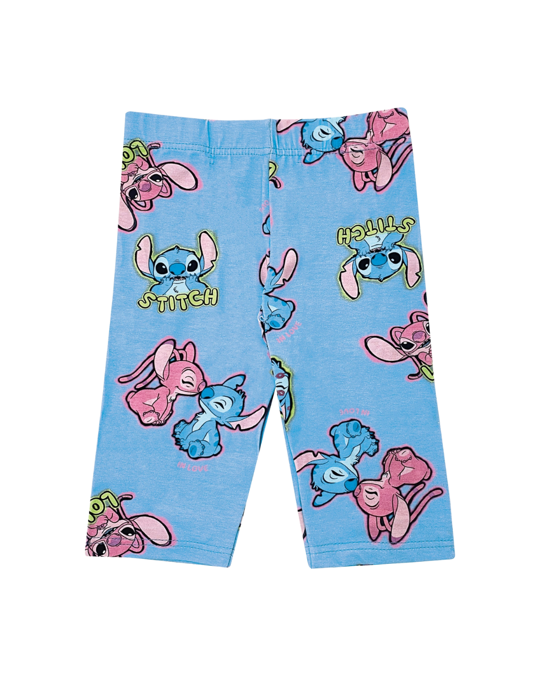 Bermuda Infantil Menina Stitch Em Algodão Malwee Kids