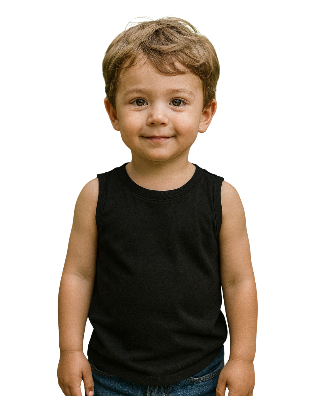 Regata Infantil Menino Gola Redonda Em Algodão Malwee Kids