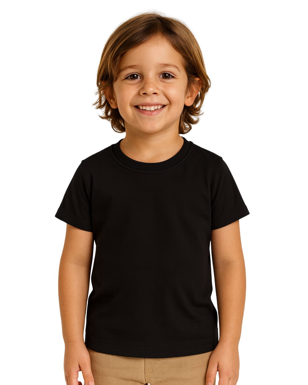 Camiseta Infantil Menino Gola Redonda Em Algodão Malwee Kids