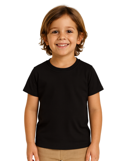 Camiseta Infantil Menino Gola Redonda Em Algodão Malwee Kids