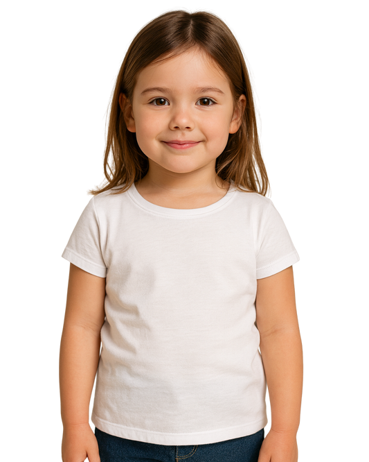 Blusa Infantil Menina Decote Redondo Em Algodão Malwee Kids