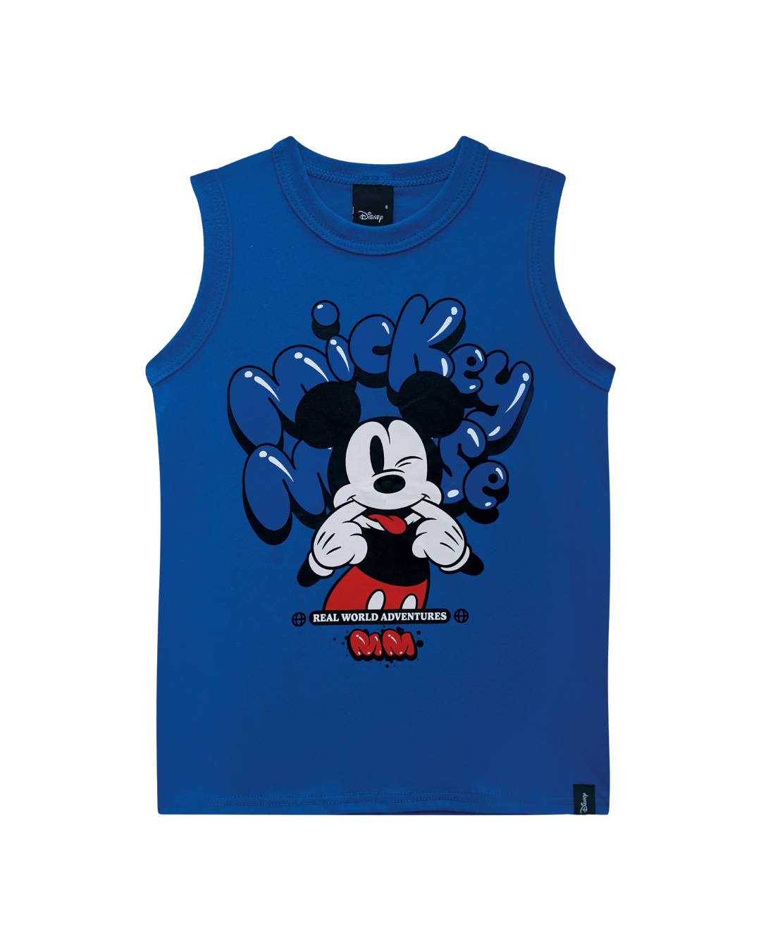 Regata Infantil Menino Mickey Mouse Disney Em Algodão Malwee Kids