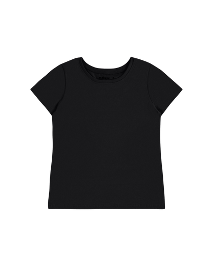 Blusa Infantil Menina Decote Redondo Em Algodão Malwee Kids