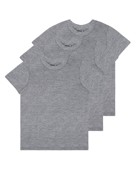 Kit - Camiseta Infantil Menino Gola Redonda Em Algodão Malwee Kids