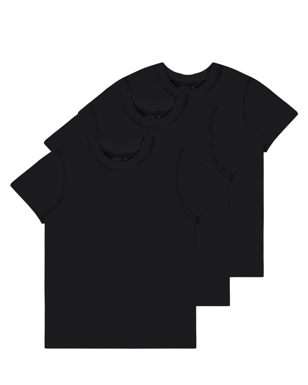 Kit - Camiseta Infantil Menino Gola Redonda Em Algodão Malwee Kids