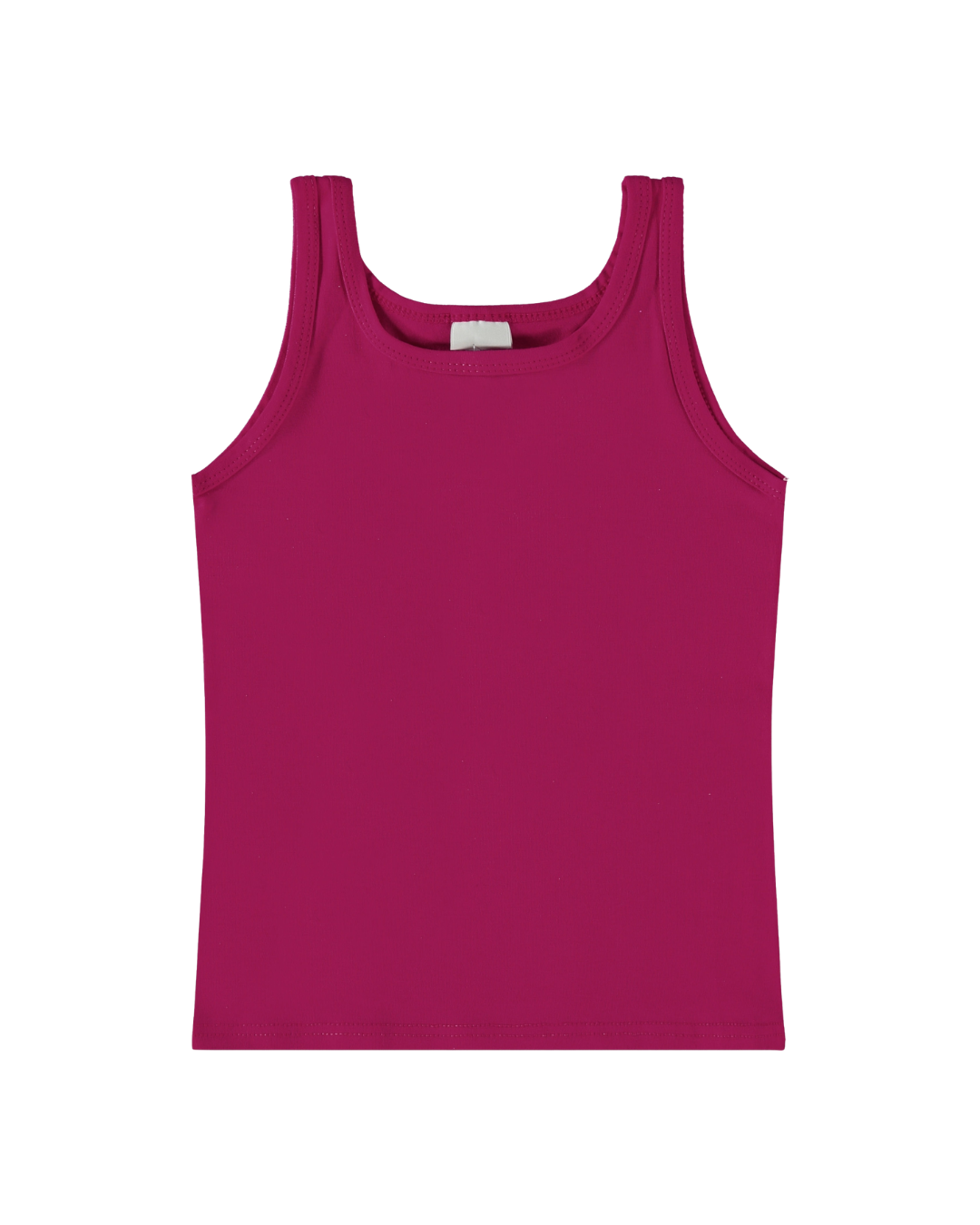 Regata Infantil Menina Alça Média Em Algodão Malwee Kids